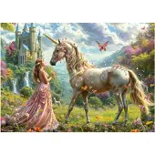 Educa Unicorns And Butterflies 500p palapeli