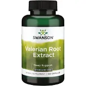 Swanson Health , Valerian Juuren Ekstrakti, Standardoitu, 120 Pilleriä