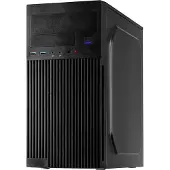 Inter-Tech IT-6521 Straight, Micro Tower, PC, Musta, mikro ATX, Mini-ITX, Koti /Toimisto, 12,5 cm (88881369)