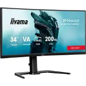 Iiyama – 34"W LCD UWQHD Curved Business/Gaming VA (GCB3484WQSU-B2)