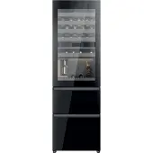 Haier viinikaappi CSW9619ENGBW (integroitava, 40 pulloa)