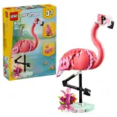 LEGO Vilde Dyr: Pink Flamingo - Multi/patterned - ONE SIZE