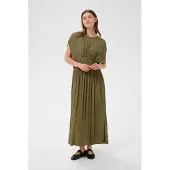 Soaked Slkleio Dress - Khaki green - M