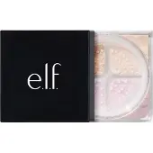 e.l.f. Set it Bright Powder Quad Light-Medium