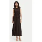 Vero Moda Vmpenelope Sl Maxi Dress Jrs Exp - Brown - M