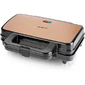 Emerio - Voileipägrilli XXL 32x27 cm 900W Kupari