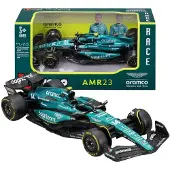 Bburago Aston Martin AMR23 F1 Kilpa-auto 2023 Alonso 1:43