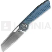 Vosteed Xeno - Satin - Titanium kääntöveitsi, sininen