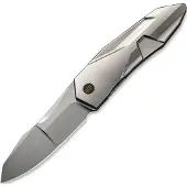 We Knife Solid, Titanium, Polished Bead Blasted