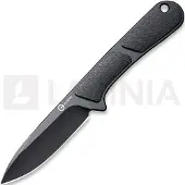 CIVIVI Mini Elementum Fixed Blade C23010-1 Black G10, Blackwashed neck knife