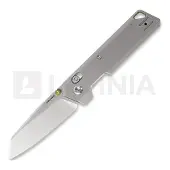 Vosteed Parallel - Satin - Titanium kääntöveitsi, harmaa