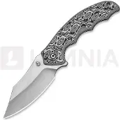 CIVIVI Pentad C24068-3 Satin Nitro-V, Black White Vortex Micarta, pocket knife