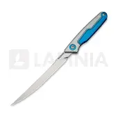 CIVIVI Shawka kääntöveitsi, Silver & Blue Aluminum, Satin