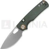 Vosteed Porcupine - Stonewash - Micarta kääntöveitsi, vihreä