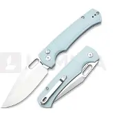 Artisan Cutlery Revel Button Lock Mint GRN