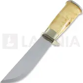 Marttiini Lapp 245010 Stainless, Curly Birch, fixed knife