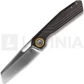 Vosteed Xeno - Satin - Titanium kääntöveitsi, Dark Reddish Purple
