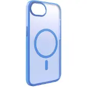 Puro Gradient MagSafe silicone case for iPhone 16e - blue