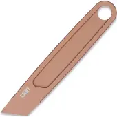 CRKT HangPry 9920B Bronze Anodized Titanium, pry bar, Richard Rogers design