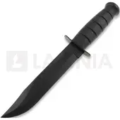 Ka-Bar USMC 1211 plain edge, Kraton, Leather sheath