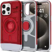 Spigen Classic C1 MagSafe, ruby - iPhone 15 Pro Max
