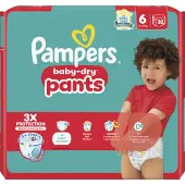 Pampers Baby Dry Pants S6 13-19 kg 32kpl housuvaippa