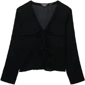 Superdry Lace Tie Front Pitkähihainen Paita
