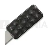 Rivery Manufacturing Zero Utility Knife - Knurled Pattern, Worn Black