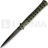 Cold Steel Ti-Lite Linerlock kääntöveitsi, oliivinvihreä