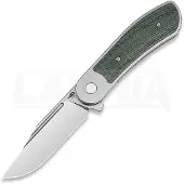 Bestech Vestige - Satin - Micarta kääntöveitsi, musta