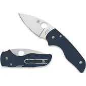 Spyderco Lil' Native CPM SPY27 C230GPCBL Cobalt Blue G10 pocket knife