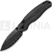 Kizer Cutlery Phoca BD Damascus kääntöveitsi, Black Norplex UltreX