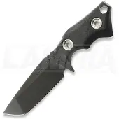 1881 Knifeworks Micro Tanto veitsi, Black G-10