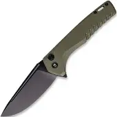 Tekto Knives F3 Charlie Button Lock OD kääntöveitsi