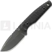 Fox knives KS - G10 veitsi, musta