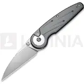 CIVIVI Starflare C23052-2 Satin Nitro-V, Gray Aluminum, pocket knife