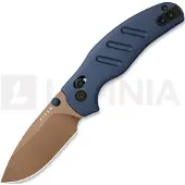 Kizer Cutlery Sheepdog C01C Elmax kääntöveitsi, Blue Aluminum, Sunset Metal PVD