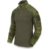 Helikon Tex MCDU Combat Shirt, PenCott WildWood / Olive Green A, M