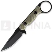 Toor Jank Shank S veitsi, Ranger Green G-10, Black Gun-Kote