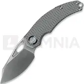 Kunwu Knives ComPadre - Satin - Titanium kääntöveitsi, Diamond Texture