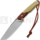 MK Knives & Tools Nomad "FuturePunk" veitsi, Coyote/Ruby Red G-10, Blasted