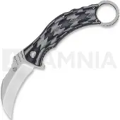 QSP Knife Eagle Karambit kääntöveitsi, harmaa