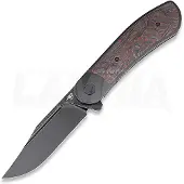 Bestech Vestige - Blackwash - Red Marble CF kääntöveitsi