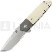 Mechforce Carey Collab Roadster kääntöveitsi, Ivory G10