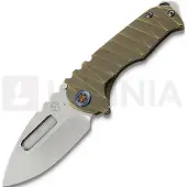 Medford Genesis T S45VN Tumbled DP kääntöveitsi, Bronze "Lightning"