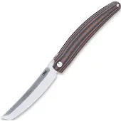 CRKT Ancestor 5930 Brown Black G10 pocket knife, Darriel Caston design
