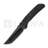 Kizer Cutlery Mithril kääntöveitsi, DLC Ultra Titanium & Blue FatCarbon