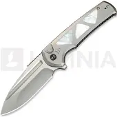 We Knife Sylox kääntöveitsi, Gray Ti/Mother Of Pearl, Satin