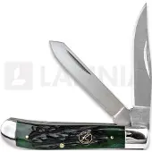 Roper Knives Trapper Green Bone Carbon linkkuveitsi