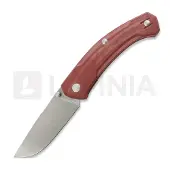 GiantMouse ACE Iona V2 Red Linen Micarta kääntöveitsi